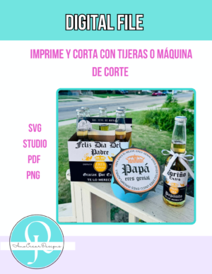 CERVEZA CORONA PAQUETE / FATHERS DAY / DIA DEL PADRE / PNG / PDF / SVG / DIGITAL FILE