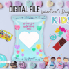 Chipsbags Candy Valentine's Day KIDS Png / Pdf