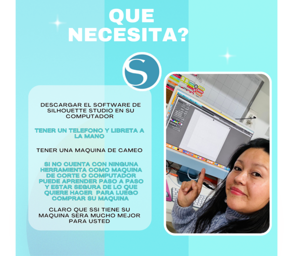 Master Class Silhouette Studio Clase en vivo por ZOOM de persona a persona