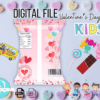 Chipsbags Candy Valentine's Day KIDS Png / Pdf