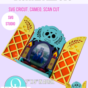 Altar Dia De Muertos / frame / photo / desk / SVG / STUDIO / Cricut, Cameo, Scancut / digital file
