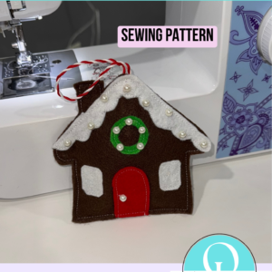 HOME GENGI ORNAMENT/ PATTERN SEW / PDF / DIGITAL FILE / CHRISTMAS