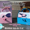 Caja Tesoro, Caja cartera, SVG / PDF / Taza 11 oz / Cricut / Studio / Scancut / valentines / birthday / mothers day / fathers day
