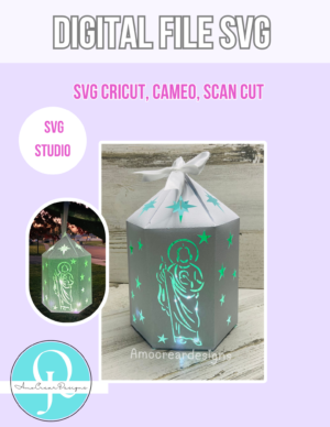 Lampara San Juditas, Farol / SVG / STUDIO / Cricut, Cameo, Scan cut, DIGITAL FILE