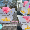 Butterfly Basket flowers , SVG / PDF / Cricut / Scancut / Cameo / digital file