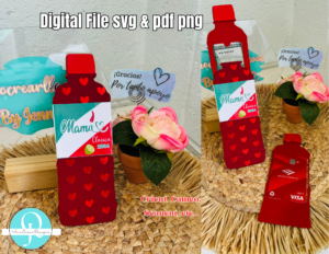 Tajin Holder money / Mothers Day / Fathers Day / cash / gift card / Cricut / Scan cut / Studio