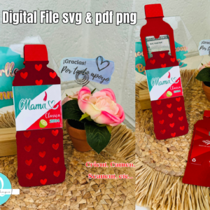 Tajin Holder money / Mothers Day / Fathers Day / cash / gift card / Cricut / Scan cut / Studio