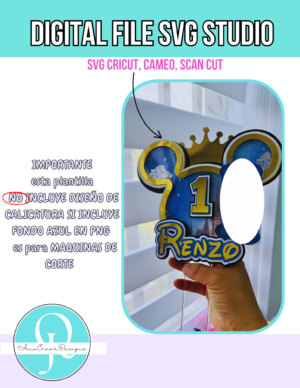 RATON SHAKER CAKE TOPPER / SVG CRICUT / SVG SCAN CUT / STUDIO CAMEO / ADORNO DE PASTEL / NO INCLUYE CALICATURA