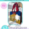 Boutique bag, editable en Canva, archivo digital, descarga inmediata pdf del diseño incluido