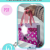 Boutique Bag pink, editable en canva, pdf del diseño incluido descarga inmediata, archivo digital