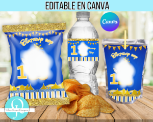 PACK 3 CHIPS BAG/ CAPRISUM / ETIQUETA DE AGUA / EDITABLE EN CANVA / DIGITAL FILE / INCLUYE PDF DEL DISEÑO