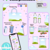 Propuesta para clientes, Presentacion de paquete de fiestas EDITABLE en Canva, incluye 6 productos editables, archivo digital, descarga inmediata