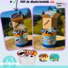 Pringles envolturas, 3 Editables en canva, pringles 37gm + caja sunnyside + pringles mini 0.74 oz para cumpleaños, toys, y princesas, archivo digital, descarga inmediata