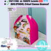 Caja Sorpresa de dulces, de fiesta Editable en Canva, Tijeras SVG Studio, pdf, png, Cricut, Cameo, Scan cut, archivo digital, descarga inmediata