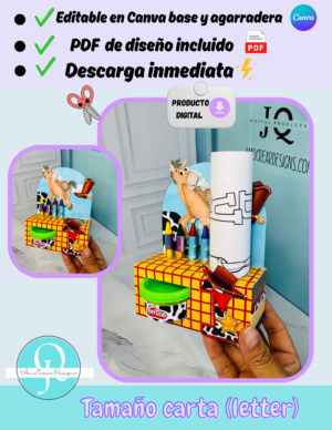 Caja para plastilina y hojas de colorear, playdoh, 4 coloring page, editable en canva, pdf de diseño gratis, descarga inmediata, archivo digital, cumpleaños,