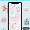 Propuesta para clientes, set con playdoh, travel box, caprisum, gorra, y pringles, mockups descarga instantanea, archivo digital