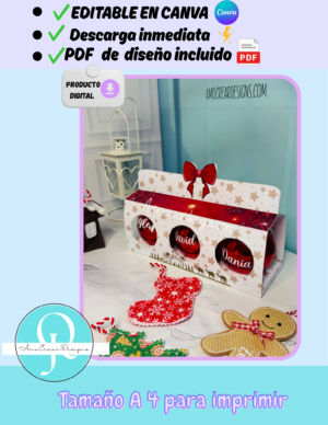 FOTO EMPAQUE PRINT3 EMPAQUE DE 3 ESFERAS, de 8cm o 3,15 in EDITABLE EN CANVA, ARCHIVO DIGITAL, DESCARGA INMEDIATA, PDF DE DISEÑO INCLUIDO