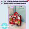 CARS Travel Box, editable en canva, archivo de corte svg studio para cricut, cameo, scancut, descarga inmediata